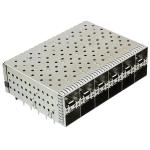 1-2007562-5 SFP+ 2x6 Cage Connector with Lightpipe External Springs 16 Gb/s