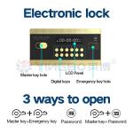 H1000mm Solid Steel Electronic lock Luxury Office Safe Box For Security YB/N7