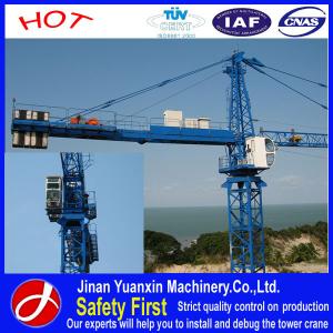 Wholesale Yuanxin factory price 8t YX5613 tower crane for sale from china suppliers