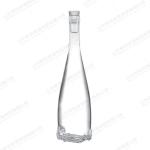 Acceptable Customer's Logo Hot Stamping Wine Glass Bottle for Whisky Tequila Rum