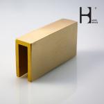 SGS Approved Anti Corrosion Brass U Profile For Window Track