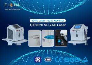 Wholesale Mini Q Switched Nd Yag Laser Tattoo Removal Machine , Portable Tattoo Removal Machine 60HZ from china suppliers