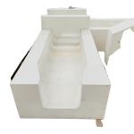 0.1-0.8% MgO Content High Exudation Temperature Fused Cast Refractory AZS Brick
