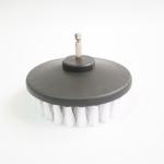 4 Inch White Soft Drill Brush Drill Brush Attachment For Carpet