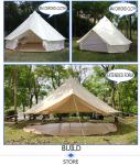 45 X 77cm Hotel Outdoor Event Tent Waterproof Windproof Retardant Canvas Bell
