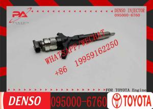 Wholesale New Diesel Fuel Injector 095000-6760 Common Rail Fuel Injector 23670-30140 For TOYOTA HILUX 2.5L Euro4 from china suppliers