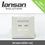 UL Approval Ethernet Cable Assembly 86x86 UK Type Wall Outlet rj45 module