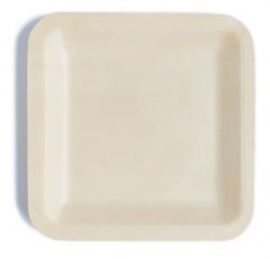 Wholesale 7inch Disposable Wooden Plates Compostable Plates Bulk For Parties Weddings Camping from china suppliers