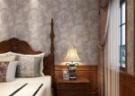 Warm Light Pink Rustic Embossed Wallpaper with Floral Pattern for Household