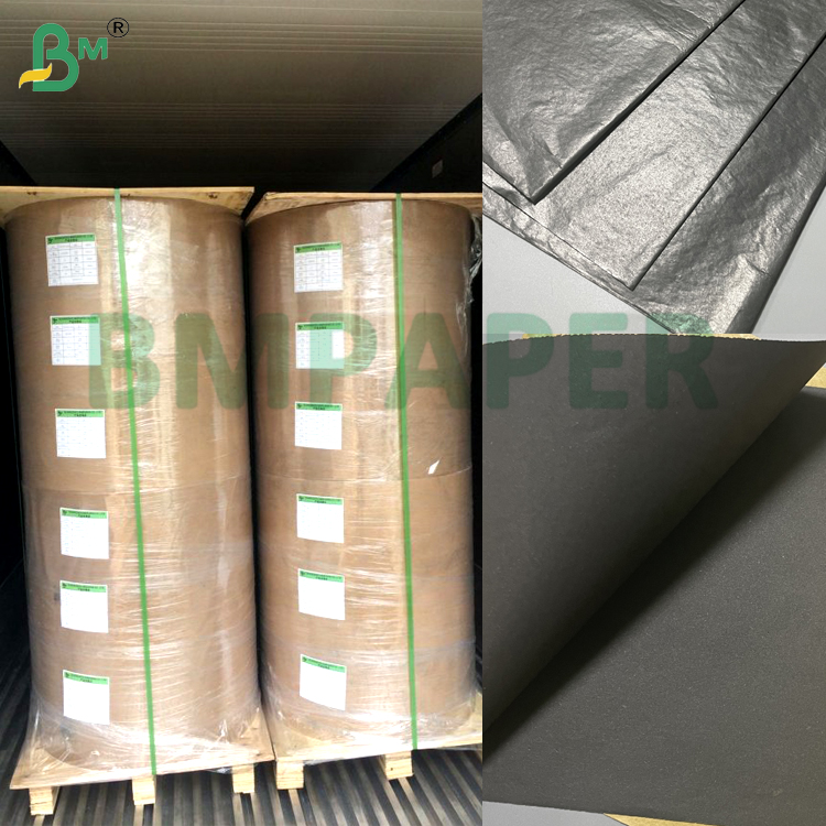 30gsm Glossy Black Mango Protection Bag Paper Single Side Glossy Inner Layer for Sunproof Fruit Cover Roll