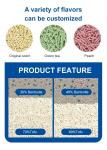 Original Mixed Cat Litter OEM ODM Bentonite And Tofu Cat Sand Litter Low Dust
