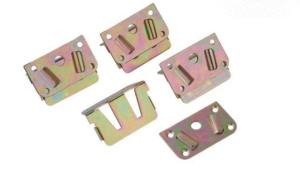 Wholesale Sliver Color Bed Frame Hinges 69mm Modern Furniture Hardware Lightweight from china suppliers