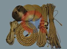 Wholesale Aramid High Strength Rope , Low Shrinkage Inflame Retarding Fireproof Rope from china suppliers