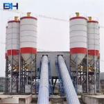 Low Energy Consumption Concrete Batching Plant , Space Saving Cement Mixing