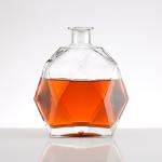 250ml 500ml Glass Vodka Spirit Liquor Whisky Bottle with Timeless and Elegant