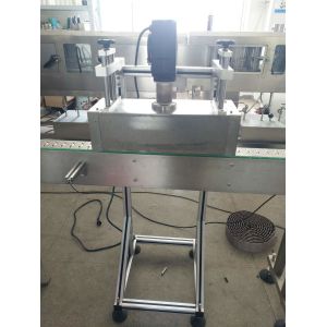 Small Heat Tunnel with Heat Gun for Bottle Cap and Neck Sealing