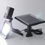 Outdoor Solar Security Floodlight With Motion Sensor 3 Meters Cable