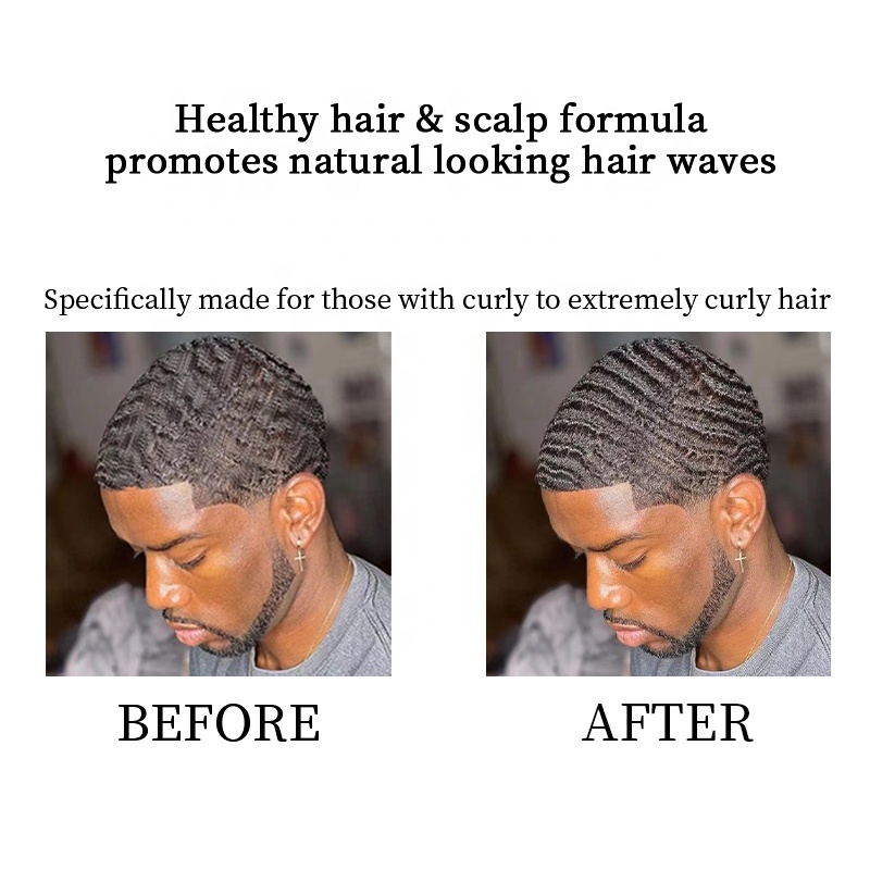 Edge Hair Control Pomade For Men Hair Styling Wax Private Label 360 Styles Wave Pomade