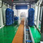Automatic Express Tunnel Car Wash Machine for Gas Stations Customized Logo in