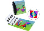 Non-Toxic Harmless Environmental Protection Tangram Puzzle Book Magnetic