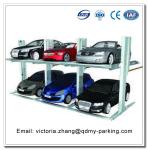 Mechanical Parking System Two Post Simple Parking Lift for 2 Cars