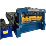 Molding Frame Metal Roofing Sheet Roll Machine 80mm Film Device Glazed Tile