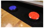 Solid Wood 9FT Shuffleboard Game Table Box Style Base Legs For 2 Players