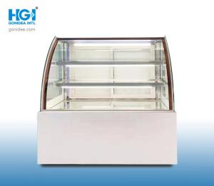 Wholesale Danfoss Compressor Cake Pastry Refrigerator Showcase 1200mm With 3*18W LED from china suppliers