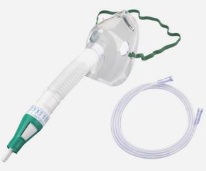Wholesale Hot Sale Transparent High Concentration 50% Oxygen Face Mask with Tubing Medical Product from china suppliers