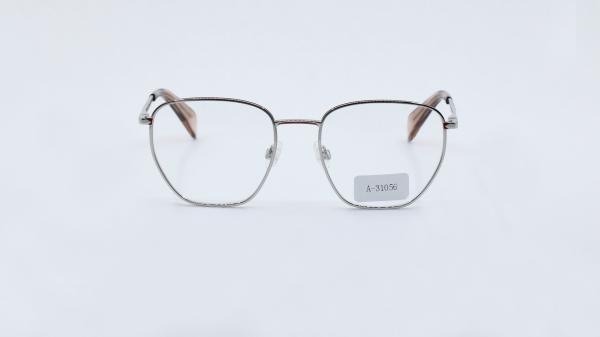 American Optical Eyewear 52mm Silver Frame durable metal eyegalss frame clear