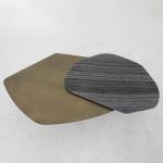 Living Room Stainless Steel Rotatable Coffee Table With Antique Bronze Satin