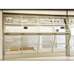 Aluminum Hydraulic Power Compact Dual Panel Horizontal lift Bi-folded Toughened
