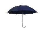 Adverting Aluminium Umbrella J Handle Rainproof Portable For Women Men