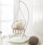 20kg Load Capacity Indoor Outdoor Patio Decor Hanging Chair With Tassels And