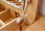 Modern New Design Bedroom Desk Solid Wood Simple Multifunctional Dressing Table