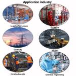 Hot Sale OEM Custom Made Safety Plastic Warning Signs Label Safety PVC Lockout