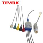 Mindray Medical Reusable ECG Cable 5 Lead Snap Trunk Cable For Beneview T5 T6 T8