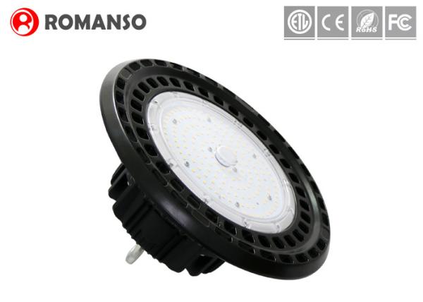 IP65 130lm / w Auminlum UFO Led High Bay Light , Bright industrial high bay