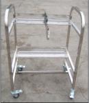 Portable Two Layer JUKI Feeder Carts 304 Stainless Steel Four Metal Flexible