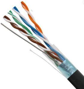 Wholesale 24AWG Bare Copper Network Cable , Utp Cat6 Outdoor Network Cable Grey / Blue from china suppliers