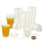 7oz/8oz/9oz/10oz/12oz PLA Degradable Coffee Milk Tea Cup Custom Logo PLA Cup
