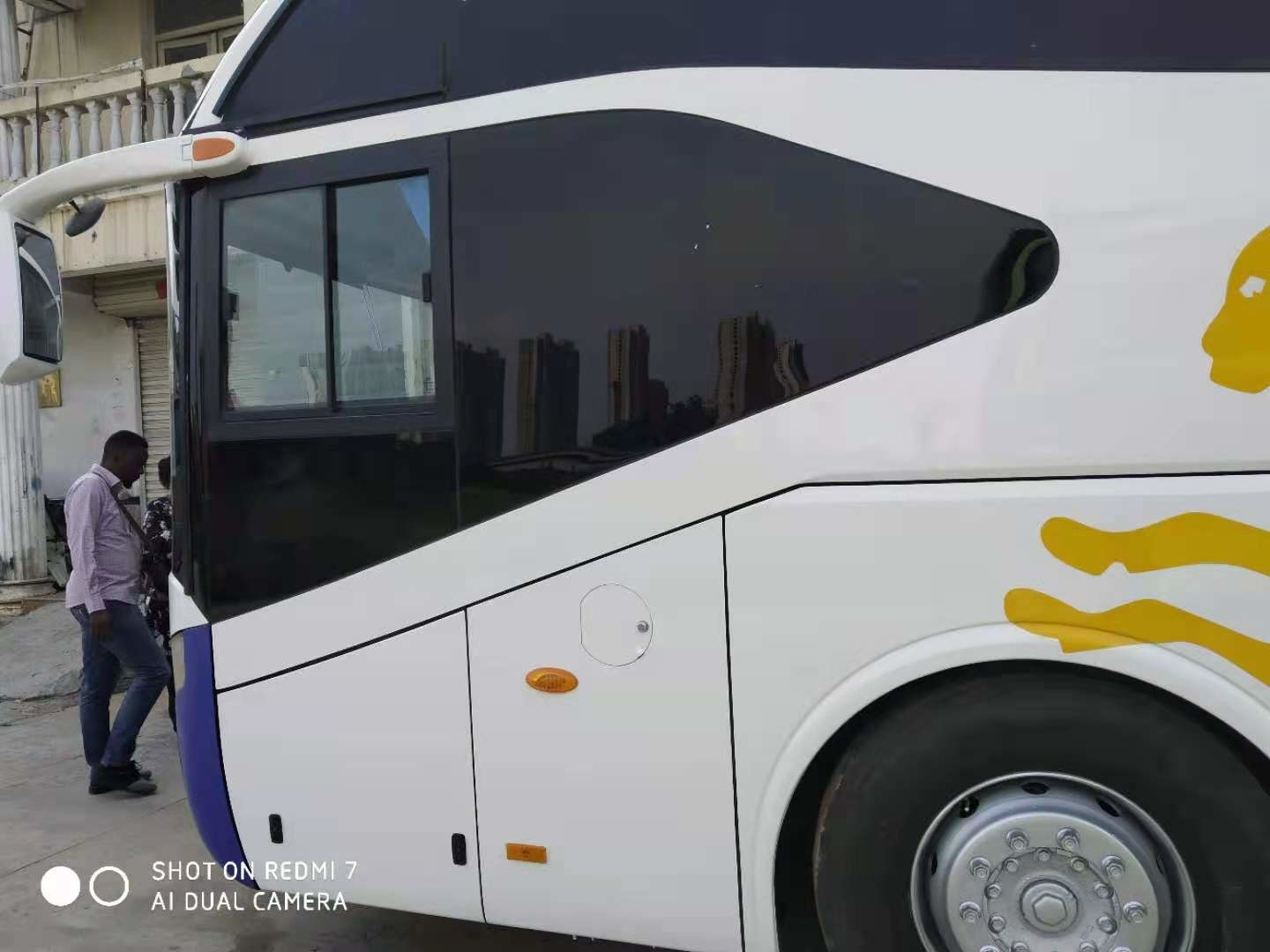 53 Seats Used Yutong ZK6117 Bus Used Coach Bus 2012 Year Diesel Engine NO Accident