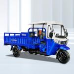 5.0-12 Tire Size DAYANG Heavy Duty Petrol Cargo Cabin Motor Tricycle for Global