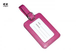 Imprinted Childrens Travel Bright Luggage Tag , Suitcase Name Tags For Luggage