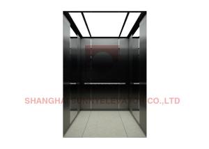 Wholesale 1m/S Tinanium Mirror Stainless Steel MRL Passenger Elevator With Portable Operation from china suppliers