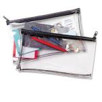 Waterproof Clear Locking Bank Deposit Bags Pantone Color 10.5*5.5 Inch