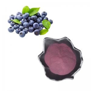 China 100% Pure Concentrate Freeze Dried Fruit Fresh Blueberry Juice Powder Blueberry Extract Bulk Blueberry Powder on sale