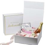 Custom Magnetic Closure White Cardboard Gift Box For Mother's Day Valentine's