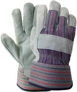 Wholesale Gauge 8 - 12 Hand Leather Gloves Safety Cuff Great Grip Against Scrapes CE from china suppliers