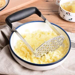 Wholesale Stainless Steel Garlic Press Manual Kitchen Gadget Mashed Potato Masher Modern from china suppliers